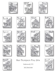 Edition #08 - The Dragon Car Coloring Book - Back